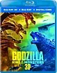 Godzilla: King of the Monsters 3D (Blu-ray 3D + Blu-ray + Digital Copy) (US Import ohne dt. Ton) Blu-ray