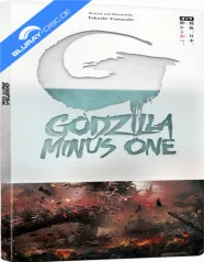 Godzilla Minus One (2023) 4K - Limited Edition PET Slipcover Steelbook (4K UHD + Blu-ray + Bonus Blu-ray) (US Import ohne dt. Ton) Blu-ray