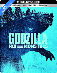 Godzilla: Roi des Monstres (2019) 4K - Édition Limitée Steelbook (4K UHD + Blu-ray 3D + Blu-ray) (FR Import ohne dt. Ton) Blu-ray