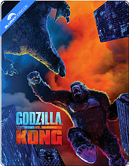Godzilla vs. Kong (2021) - Limited Edition Steelbook (Blu-ray + DVD) (MX Import ohne dt. Ton) Blu-ray