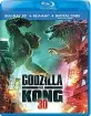 Godzilla vs. Kong (2021) 3D (Blu-ray 3D + Blu-ray + Digital Copy) (US Import) Blu-ray