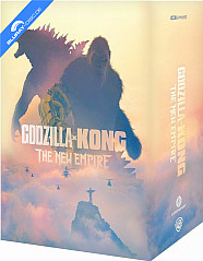 Godzilla x Kong: The New Empire 4K - Manta Lab Exclusive #73 Limited Edition Steelbook - One-Click Box Set (4K UHD + Blu-ray) (HK Import) Blu-ray