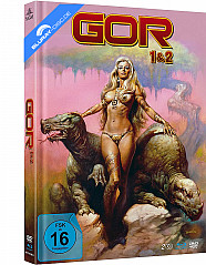 Gor - Teil 1 & 2 (Limited Mediabook Edition) (Cover A) Blu-ray