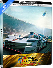 Gran Turismo (2023) 4K - Edición Metálica Cover B (4K UHD + Blu-ray) (ES Import ohne dt. Ton) Blu-ray