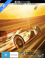 Gran Turismo (2023) 4K - JB Hi-Fi Exclusive Limited Edition Steelbook (4K UHD + Blu-ray) (AU Import) Blu-ray