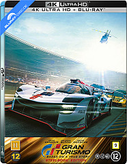 Gran Turismo (2023) 4K - Limited Edition Cover B Steelbook (4K UHD + Blu-ray) (SE Import ohne dt. Ton) Blu-ray
