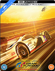 Gran Turismo (2023) 4K - Limited Edition Cover A Steelbook (4K UHD + Blu-ray) (UK Import) Blu-ray