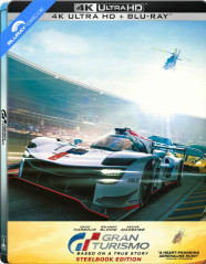 Gran Turismo (2023) 4K - Limited Edition Steelbook (4K UHD + Blu-ray) (HK Import ohne dt. Ton) Blu-ray