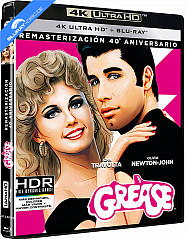 Grease 4K - 40th Anniversary Edition (Neuauflage) (4K UHD + Blu-ray) (ES Import) Blu-ray