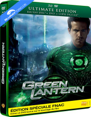 Green Lantern (2011) - FNAC Exclusive Ultimate Edition Steelbook (Blu-ray + DVD + Bonus DVD + Digital Copy) (FR Import) Blu-ray