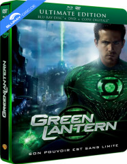 Green Lantern (2011) - Ultimate Edition Steelbook (Blu-ray + DVD + Digital Copy) (FR Import) Blu-ray