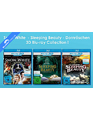 Grimm's Snow White + Sleeping Beauty + The Legend of Sleeping Beauty 3D Collection (3-Filme Set) (Blu-ray 3D) Blu-ray