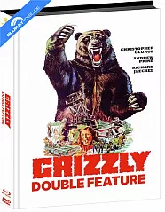 Grizzly (Double Feature) (Wattierte Limited Mediabook Edition) (Cover B) (2 Blu-ray + DVD) Blu-ray