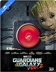 Guardians of the Galaxy Vol. 2 3D - Limited Edition Steelbook (Blu-ray 3D + Blu-ray) (CH Import) Blu-ray