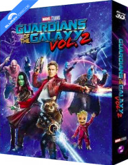 Guardians of the Galaxy Vol. 2 3D - Blufans Exclusive #45 Limited Edition Double Lenticular Fullslip Steelbook (Blu-ray 3D + Blu-ray + Audio CD) (CN Import ohne dt. Ton) Blu-ray