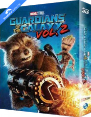 Guardians of the Galaxy Vol. 2 3D - Blufans Exclusive #45 Limited Edition Lenticular Fullslip Steelbook (Blu-ray 3D + Blu-ray) (CN Import ohne dt. Ton) Blu-ray