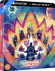 Guardians of the Galaxy Vol. 3 4K - HMV Exclusive Limited Edition Steelbook (4K UHD + Blu-ray) (UK Import) Blu-ray