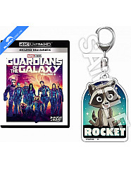 Guardians of the Galaxy Vol. 3 4K - Amazon Exclusive Limited Keychain Edition (4K UHD + Blu-ray 3D + Blu-ray + MovieNex) (JP Import ohne dt. Ton) Blu-ray