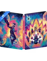 Guardians of the Galaxy Vol. 3 4K - Amazon Exclusive Limited Keychain Edition Steelbook (4K UHD + Blu-ray 3D + Blu-ray + MovieNEX) (JP Import ohne dt. Ton) Blu-ray