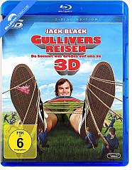 Gullivers Reisen (2010) 3D (Blu-ray 3D + Blu-ray) Blu-ray