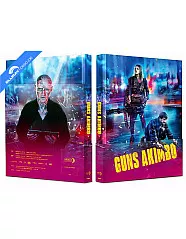 Guns Akimbo (2019) (Wattierte Limited Mediabook Edition) (Cover W) (Blu-ray + DVD) Blu-ray