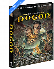 H.P. Lovecraft's Dagon (Limited Mediabook Edition) (Cover A) (AT Import) Blu-ray