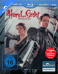 Hänsel und Gretel: Hexenjäger 3D (Limited Lenticular Steelbook Edition) (Blu-ray 3D + Blu-ray + DVD) Blu-ray