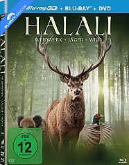 Halali - Weidwerk, Jäger, Wild 3D (Blu-ray 3D + Blu-ray + DVD) Blu-ray