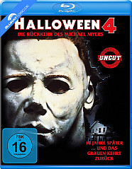 Halloween 4 - Die Rückkehr des Michael Myers (3. Neuauflage) Blu-ray