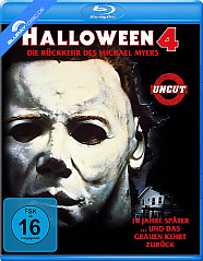 Halloween 4 - Die Rückkehr des Michael Myers (Uncut) (3. Neuauflage) Blu-ray