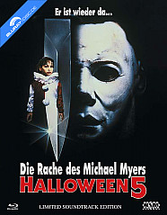 Halloween 5: Die Rache des Michael Myers (Limited Hartbox Edition) (Cover A) (Blu-ray + Soundtrack CD) (AT Import) Blu-ray