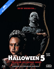 Halloween 5: Die Rache des Michael Myers (Limited Hartbox Edition) (Cover B) (Blu-ray + Soundtrack CD) (AT Import) Blu-ray