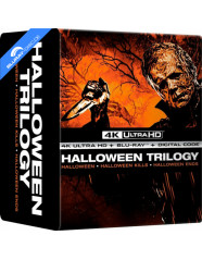 Halloween Trilogy 4K - Best Buy Exclusive Limited Edition Steelbook - Library Case (4K UHD + Blu-ray + Digital Copy) (US Import ohne dt. Ton) Blu-ray