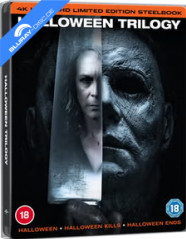 Halloween Trilogy 4K - Zavvi Exclusive Limited Edition PET Slipcover Steelbook (4K UHD) (UK Import) Blu-ray