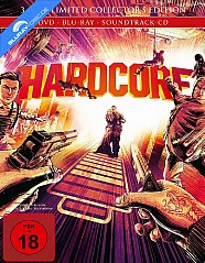 Hardcore (2015) (Limited Collector's Mediabook Edition) (Blu-ray + DVD + Soundtrack CD) Blu-ray