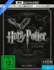 Harry Potter Collection - Die Jahre 1-4, Teil Eins 4K (4K UHD + Blu-ray + UV Copy) Blu-ray