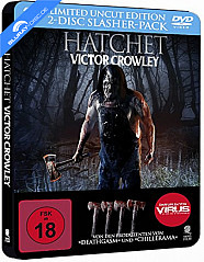 Hatchet - Victor Crowley (2-Disc Slasher-Pack) (Limited Steelbook Edition) (Blu-ray + DVD) Blu-ray