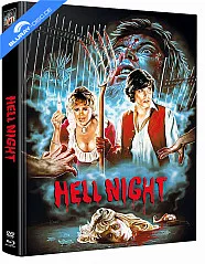 Hell Night (1981) (Remastered) (Wattierte Limited Mediabook Edition) (Cover W) (Blu-ray + Bonus-DVD) Blu-ray