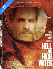 Hell or High Water (2016) 4K - Walmart Exclusive Limited Edition PET Slipcover Steelbook (Neuauflage) (4K UHD + Blu-ray + Digital Copy) (US Import ohne dt. Ton) Blu-ray