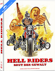 Hell Riders - Brut der Gewalt (Limited Mediabook Edition) (Cover B) (AT Import) Blu-ray