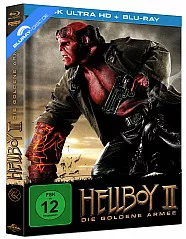 Hellboy II: Die goldene Armee 4K (Limited Mediabook Edition) (Cover A) (4K UHD + Blu-ray) Blu-ray