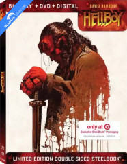 Hellboy (2019) - Target Exclusive Limited Edition Double-Sided Steelbook (Blu-ray + DVD + Digital Copy) (Region A - US Import ohne dt. Ton) Blu-ray