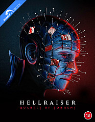 Hellraiser: Quartet Of Torment - Limited Edition Digipak (UK Import ohne dt. Ton) Blu-ray