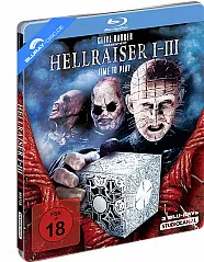 Hellraiser Trilogie (Limited Steelbook Edition) (gekürzte Fassung) Blu-ray