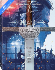 Highlander (1986) - Director's Cut - Walmart Exclusive Limited Edition PET Slipcover Steelbook (Blu-ray + DVD + Digital Copy) (Region A - US Import ohne dt. Ton) Blu-ray