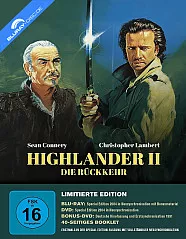 Highlander II - Die Rückkehr (Special Edition 2004) (Limited Mediabook Edition) (Blu-ray + DVD + Bonus-DVD) Blu-ray