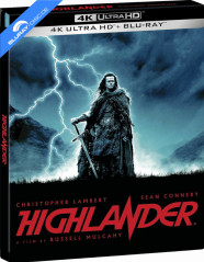 Highlander - L'Ultimo Immortale (1986) 4K - Edizione Limitata Steelbook (4K UHD + Blu-ray) (IT Import ohne dt. Ton) Blu-ray