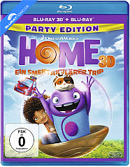 Home - Ein smektakulärer Trip 3D (Party Edition) (Blu-ray 3D + Blu-ray + UV Copy) Blu-ray