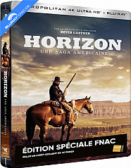 Horizon: Une Saga Américaine - Chapitre 1 (2024) 4K - FNAC Exclusive Édition Limitée Steelbook (4K UHD + Blu-ray) (FR Import ohne dt. Ton) Blu-ray