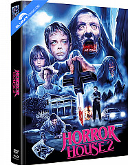 Horror House 2 (Back to the 90s) (Wattierte Limited Mediabook Edition) (Cover W) (Blu-ray + Bonus-DVD) Blu-ray